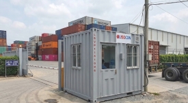 Container Văn Phòng 10 Feet: Giải Pháp Chốt Bảo Vệ Và Văn Phòng Di Động Nhỏ Gọn